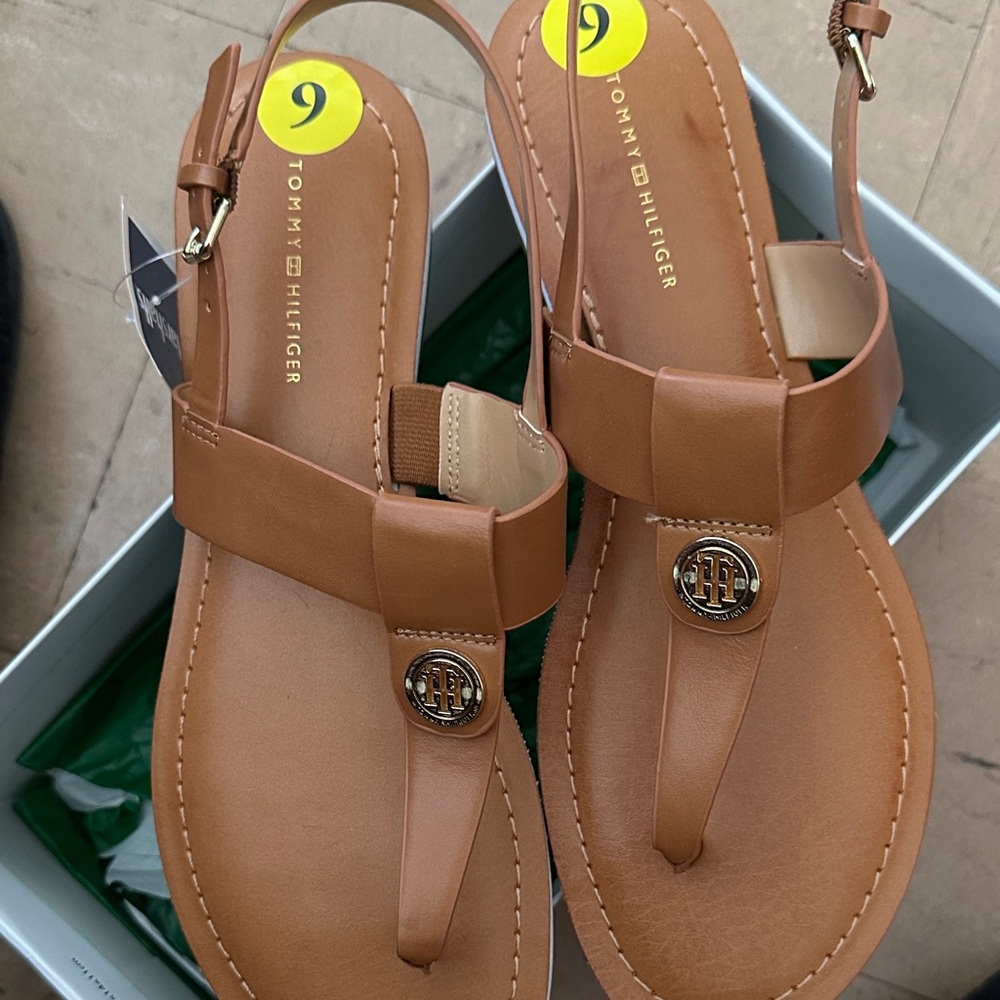 Tommy Hilfiger Women's Brown Sandals